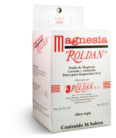 Magnesia caja 36 sobres