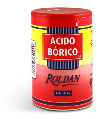 Acido Bórico - Caja 50 UN